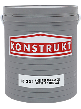 Konstrukt Permaplast K-201 High-Performance Acrylic Skimcoat